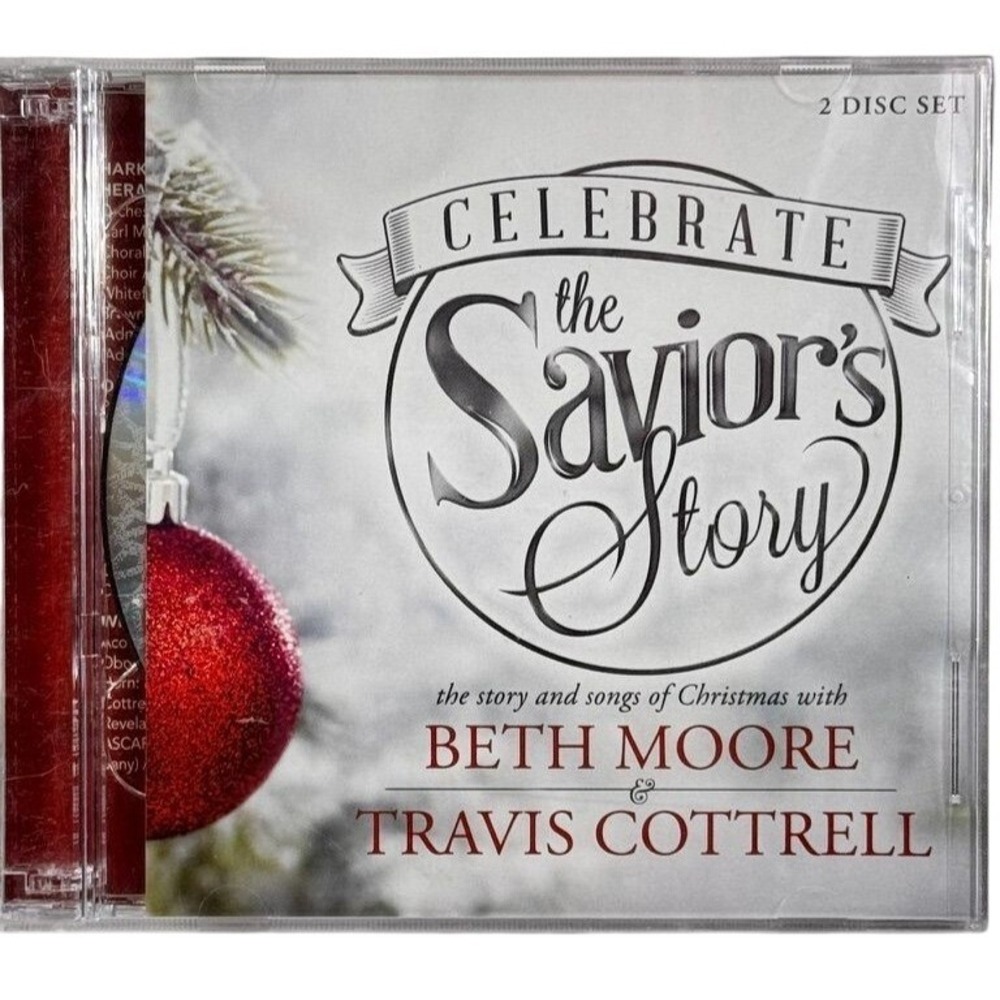 Celebrate the Savior's Story 2 CD Set Beth‎ Moore Travis Cottrell NEW Sealed